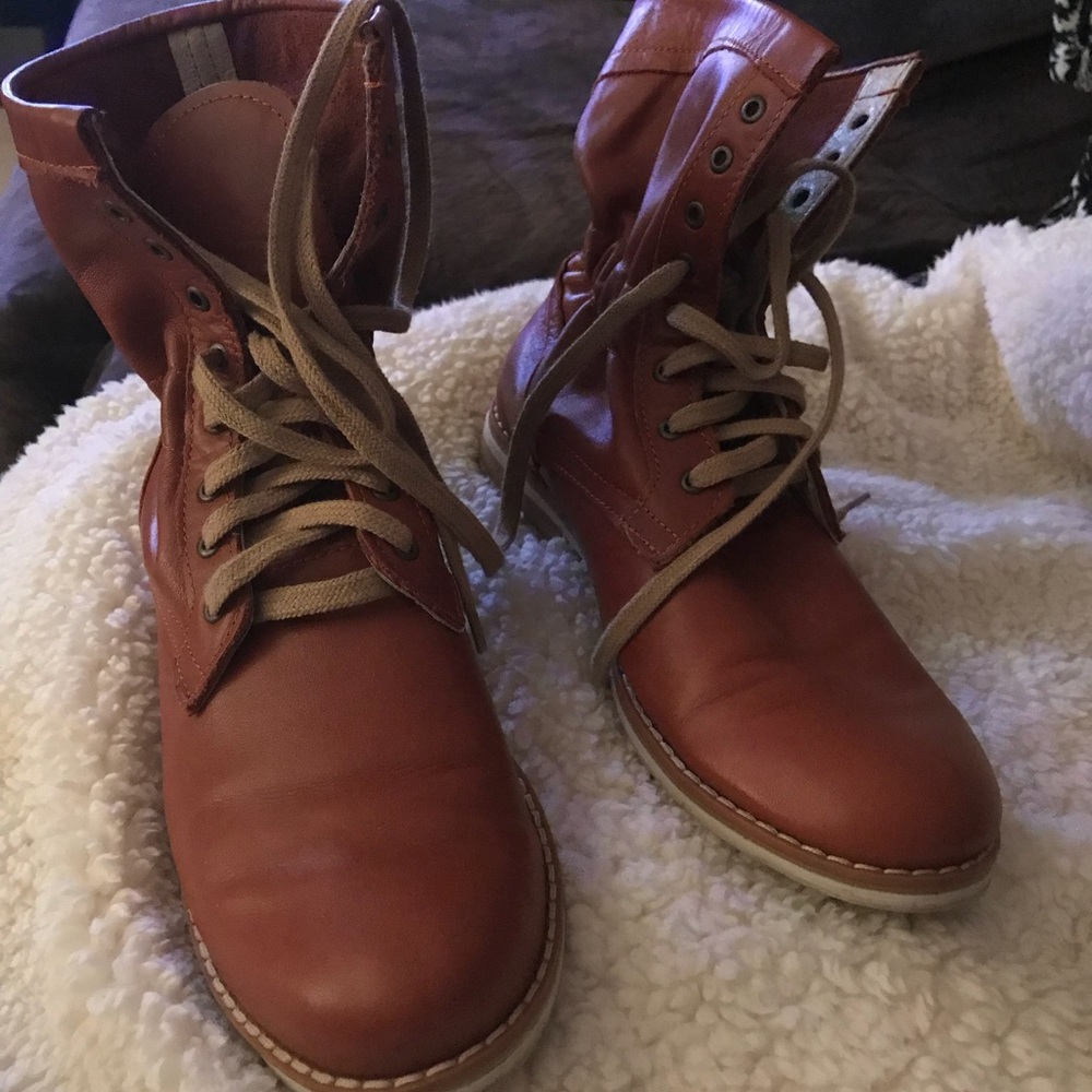 Nice leather boots!